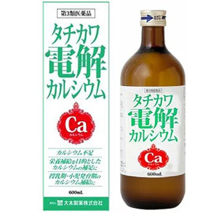 タチカワ電解カルシウム 600ml 