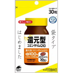 ユニマットリケン 還元型コエンザイムQ10 袋タイプ 30粒