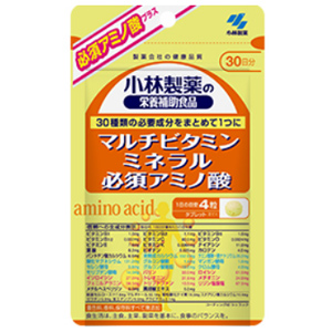 小林製薬 マルチビタミン ミネラル 必須アミノ酸 120粒 30日分 