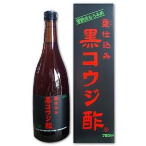 サンヘルス 黒コウジ酢 甕仕込み 720ml×6本(1ケース) 同梱不可