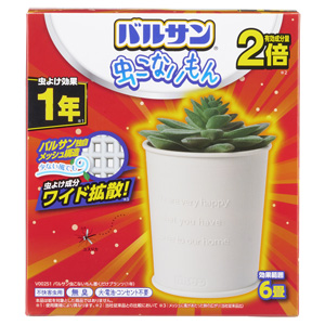 バルサン虫 こないもん置くだけ プランツ 6畳用 1年