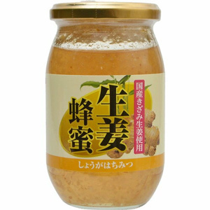 ユニマットリケン 国産きざみ生姜使用 生姜蜂蜜 400g キャンセル不可商品