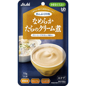 まんぷく日和 なめらかたらのクリーム煮 75g かまなくてよい