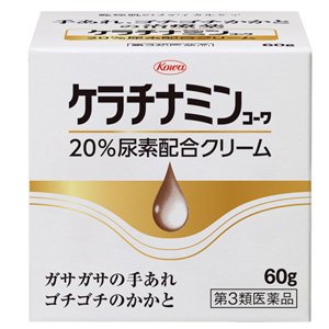 ケラチナミンコーワ20％尿素配合クリーム 60g