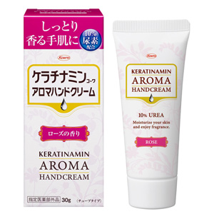 ケラチナミンコーワ アロマハンドクリーム  ローズの香り 30g
