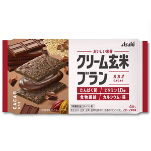 クリーム玄米ブラン カカオ 4枚入（2枚×2個包装）×6個