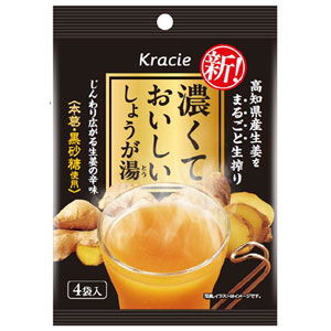 クラシエ 濃くておいしいしょうが湯 4袋入×10個 9月15日発売予定