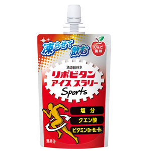 リポビタンアイススラリー Sports(りんご風味) 120g×6個