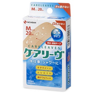 ケアリーヴ 防水タイプ Mサイズ CLB20M 20枚