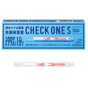 チェックワンS(妊娠検査薬) 2回用 アラクス